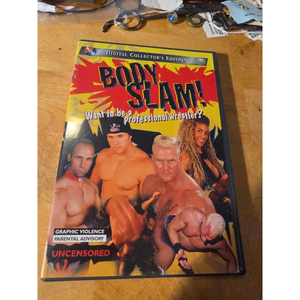 Body Slam (DVD, 2002) What to be a professional wrestler?  RARE